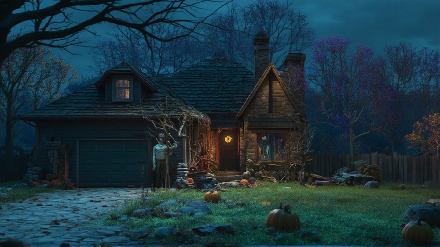 Unauthorized Halloween Decorations